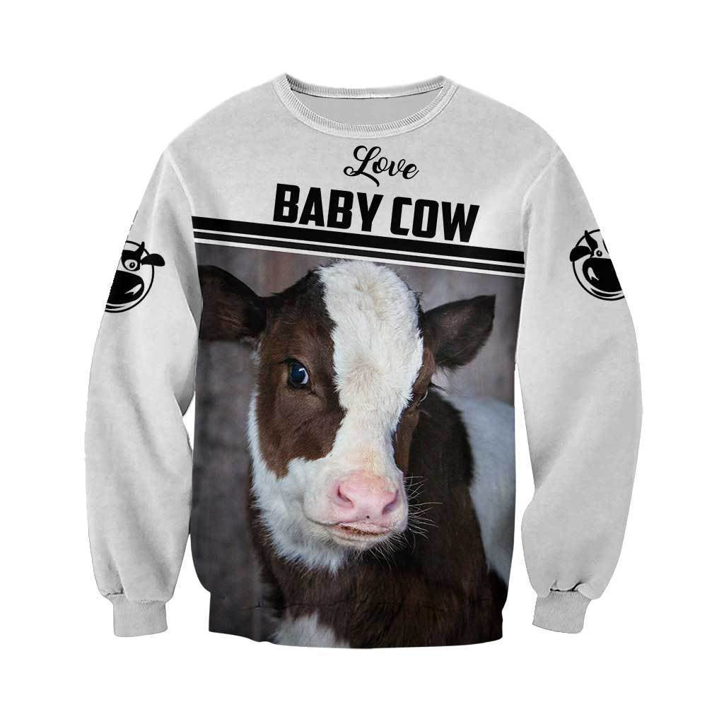 Love Cows 3D All Over Printed Shirts for Men and Women TT0113-Apparel-TT-Sweatshirts-S-Vibe Cosy™