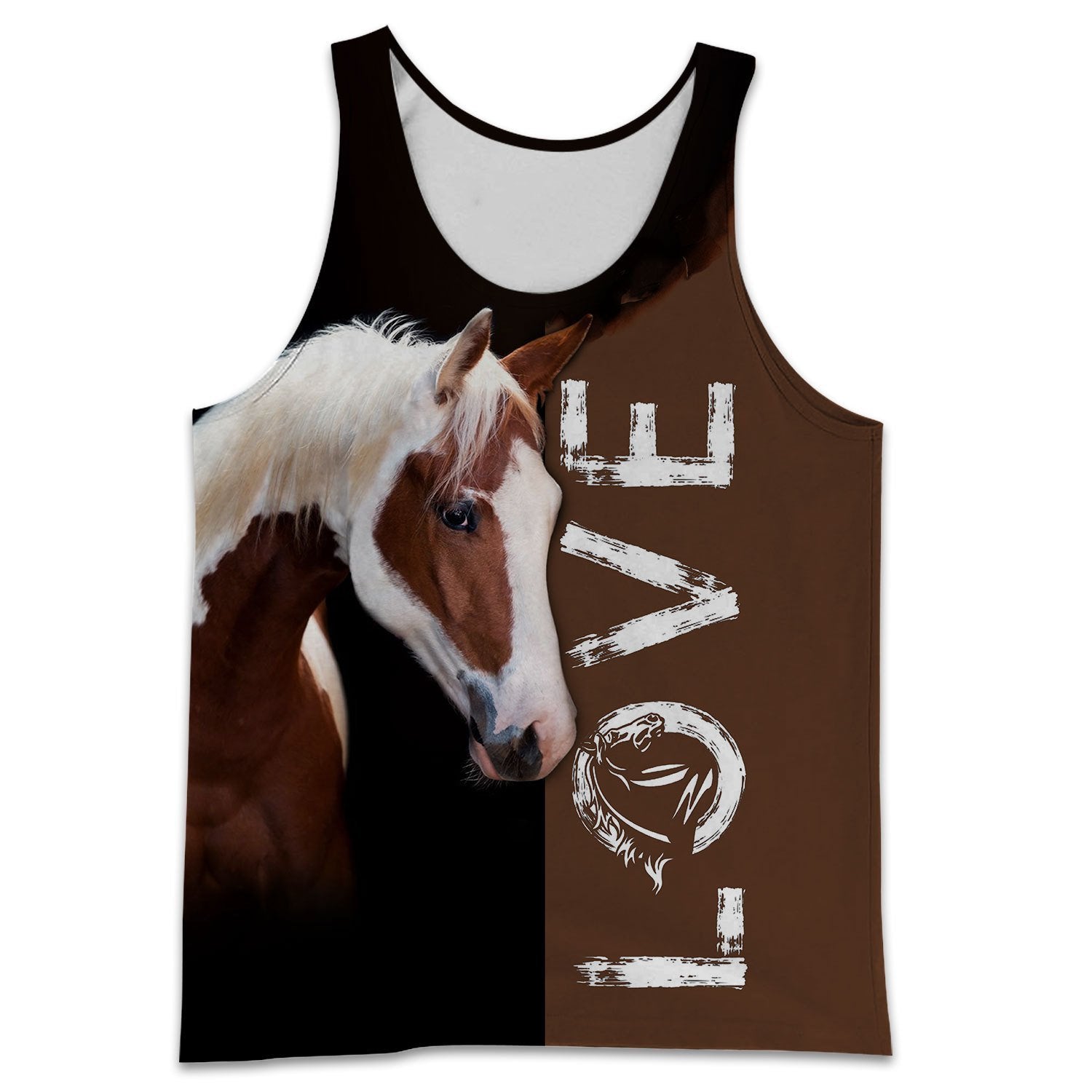 Love Horse 3D All over print for Men and Women shirt HR18-Apparel-NNK-Hoodie-S-Vibe Cosy™
