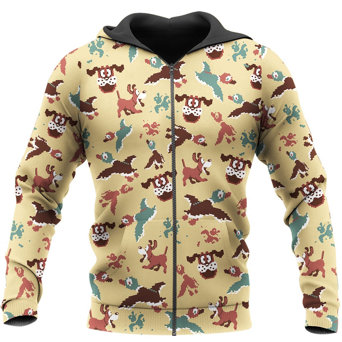 Mallard Duck Hunting 3D All Over Printed Shirts for Men and Women TT081105-Apparel-TT-Zipped Hoodie-S-Vibe Cosy™