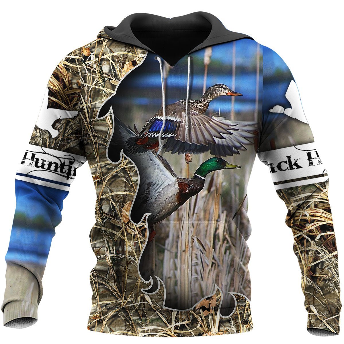 Mallard Duck Hunting 3D All Over Printed Shirts for Men and Women TT081106-Apparel-TT-Hoodie-S-Vibe Cosy™