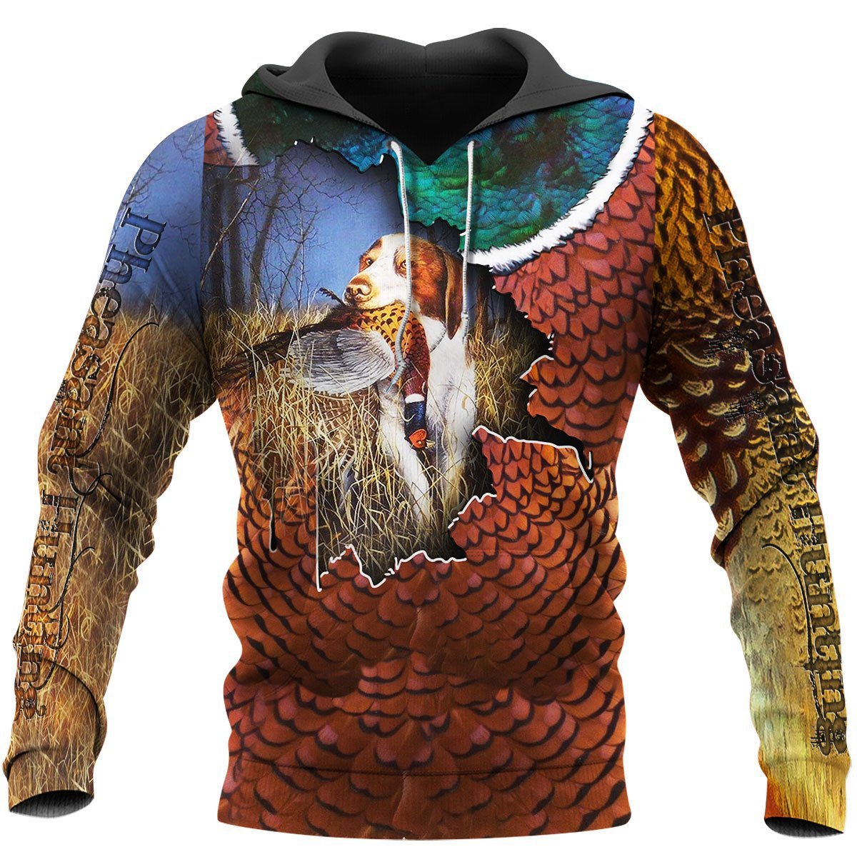 Pheasant hunting 3D Printed shirts TT070102-Apparel-TT-Hoodie-S-Vibe Cosy™