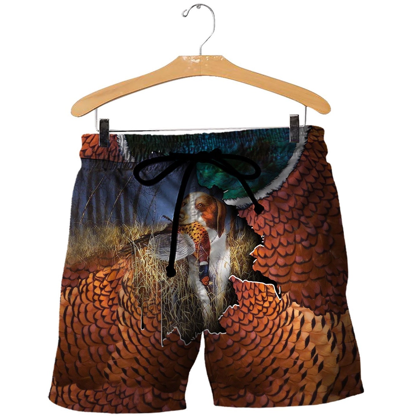 Pheasant hunting 3D Printed shirts TT070102-Apparel-TT-Shorts-S-Vibe Cosy™