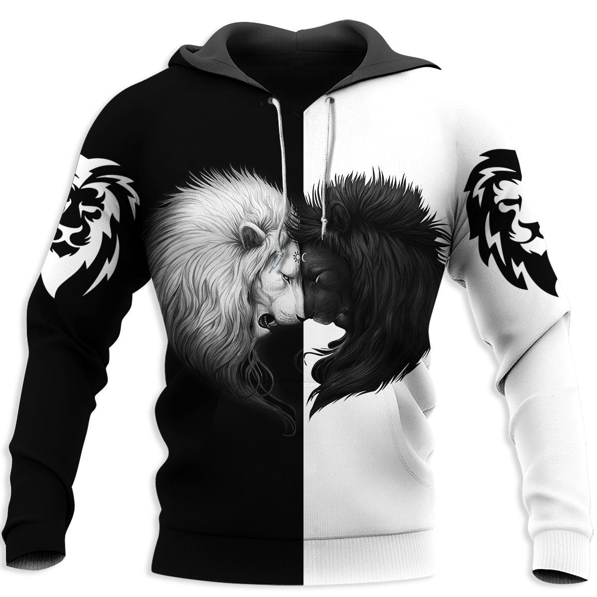 Beautiful Lion 3D All Over Printed Shirts for Men and Women TT230301-Apparel-TT-Hoodie-S-Vibe Cosy™