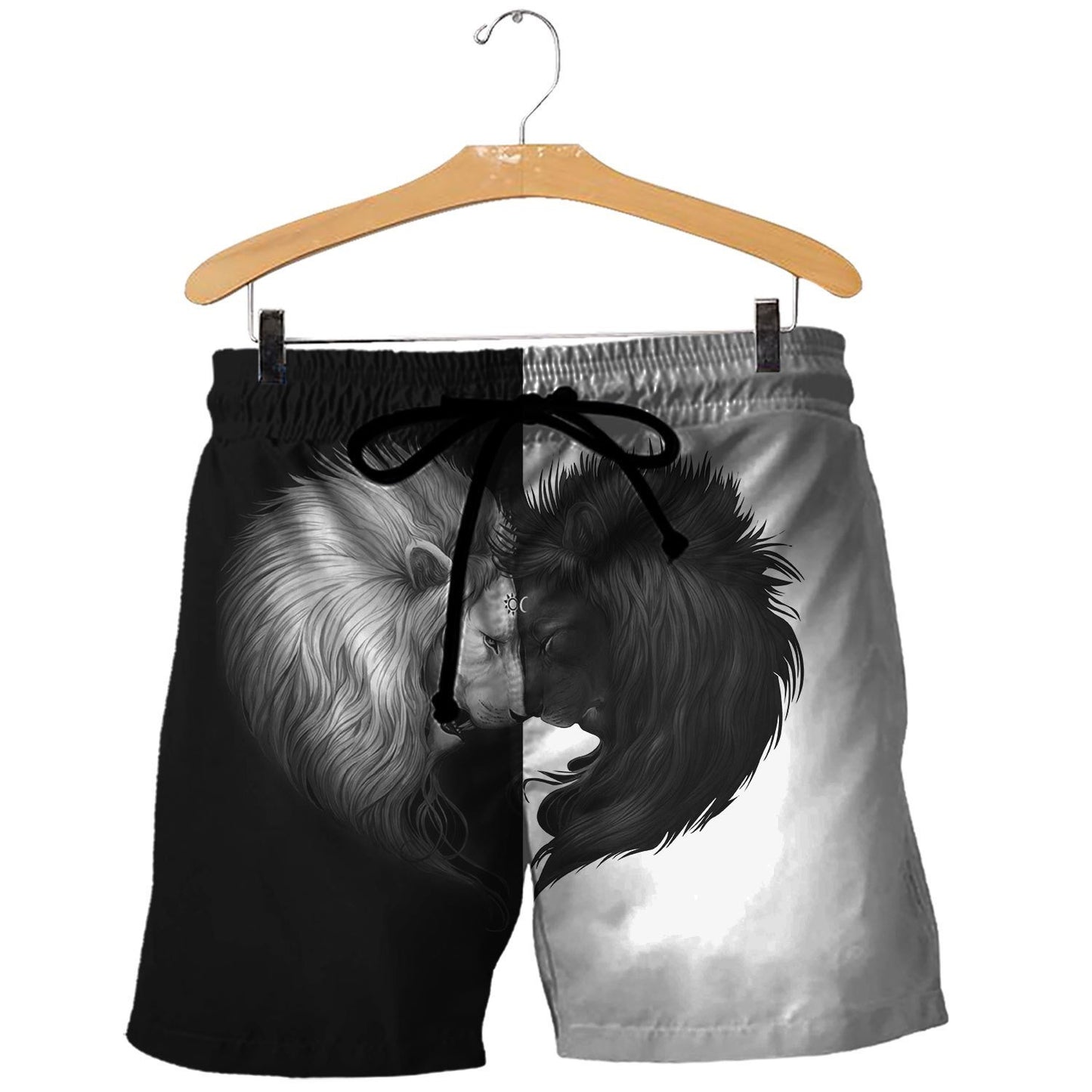 Beautiful Lion 3D All Over Printed Shirts for Men and Women TT230301-Apparel-TT-Shorts-S-Vibe Cosy™