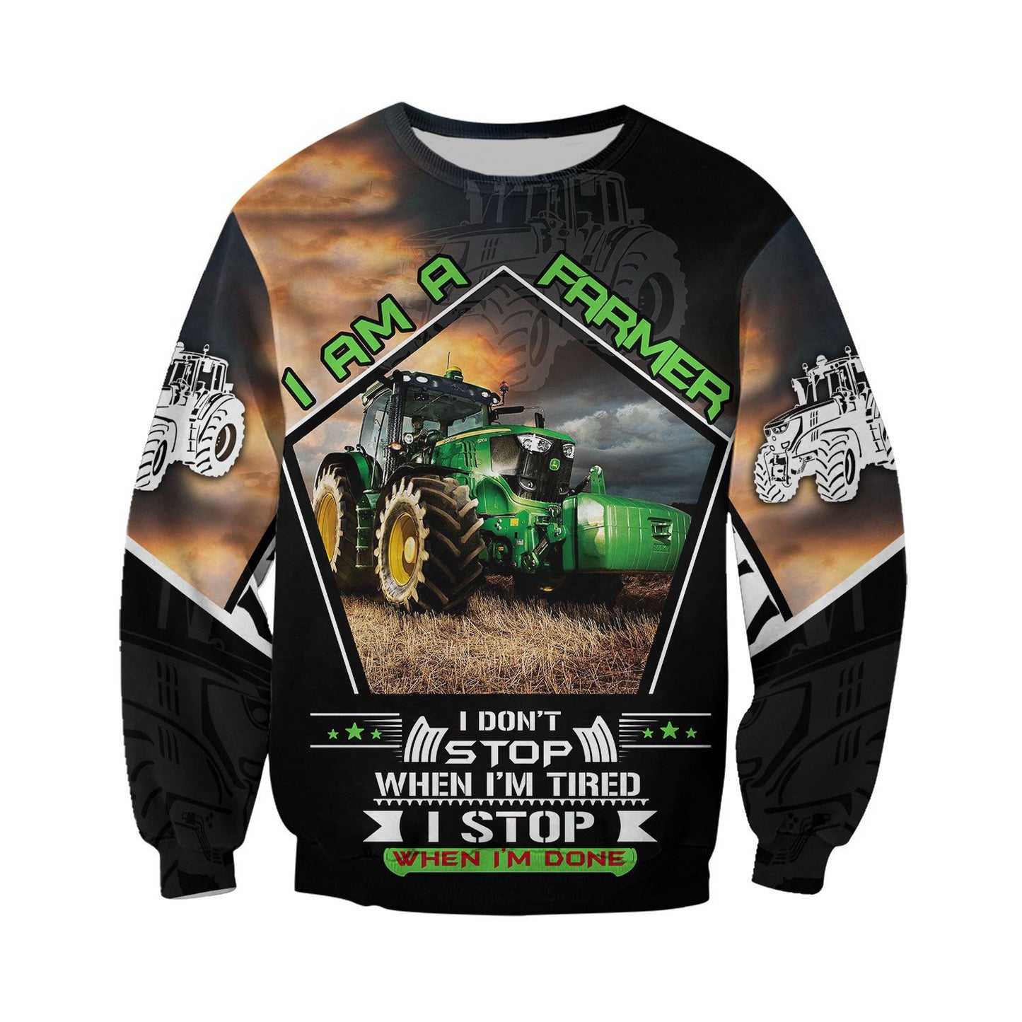 Farmer 3D All Over Printed Shirts for Men and Women TT0115-Apparel-TT-Sweatshirts-S-Vibe Cosy™