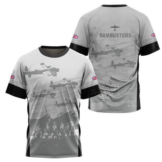 Operation Chastise 'DAMBUSTERS' 3D All Over Printed Unisex Shirts