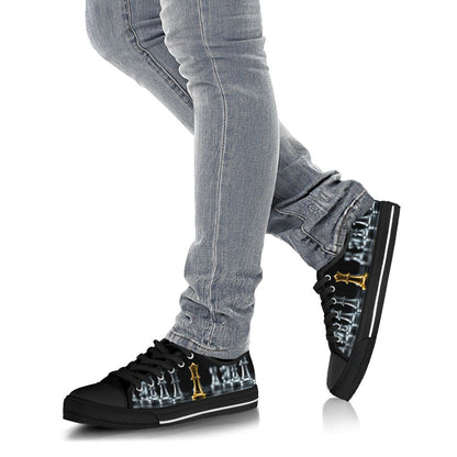Chess Low Top Shoes HAC030501-Apparel-NM-US5 (EU38)-MEN'S LOW TOP-Vibe Cosy™