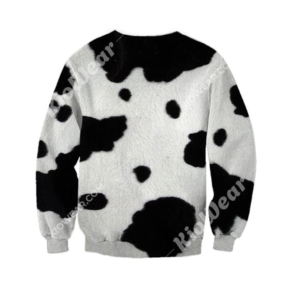 Lovely Dairy Cows Hoodie T-Shirt Sweatshirt for Men and Women NM121116-Apparel-NM-Hoodie-S-Vibe Cosy™