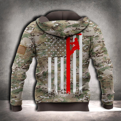 Electrician & Lineman Hoodie T Shirt Sweatshirt For Men and Women NM220303-Apparel-NM-Hoodie-S-Vibe Cosy™