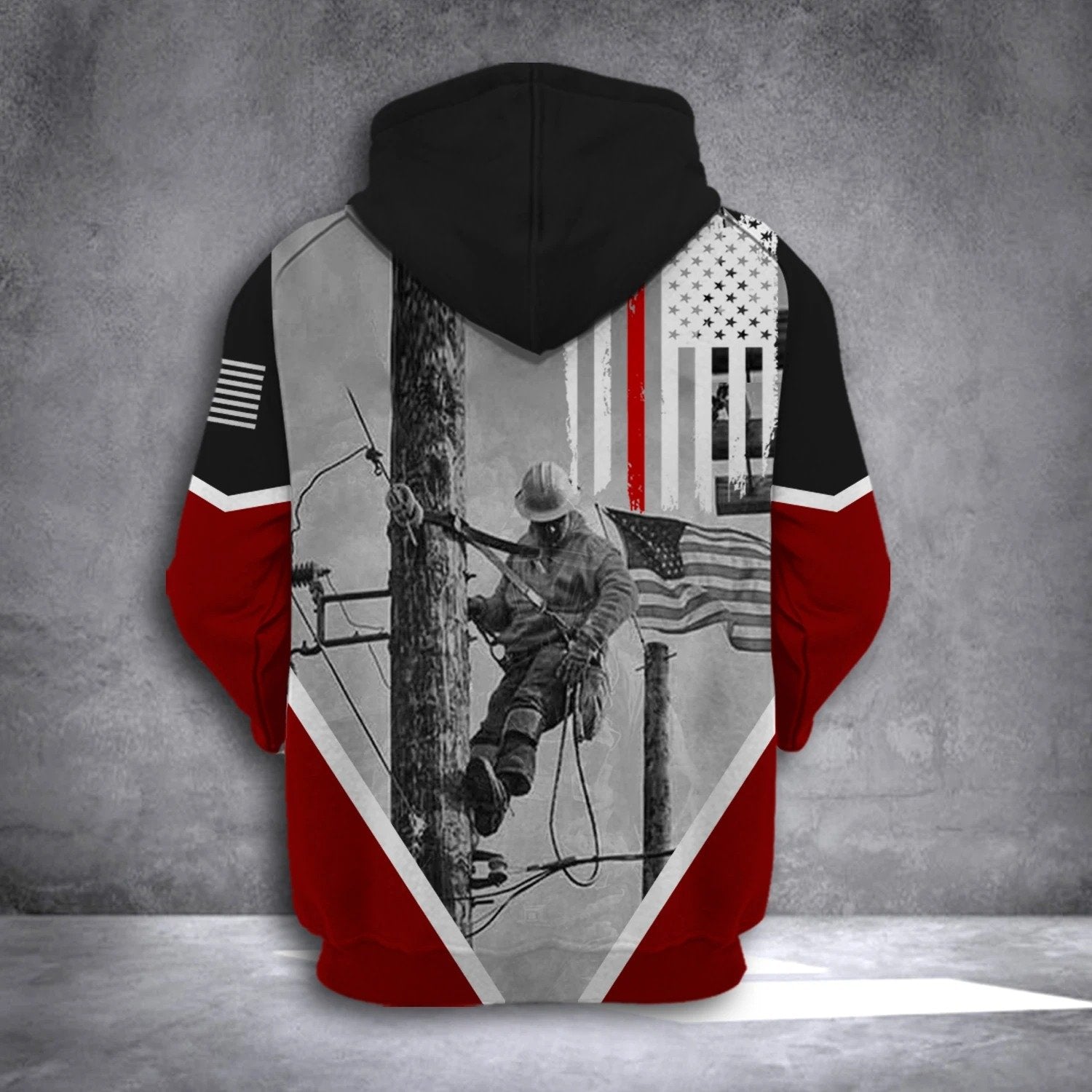 Electrician & Lineman Hoodie T Shirt Sweatshirt For Men and Women NM220305-Apparel-NM-Hoodie-S-Vibe Cosy™