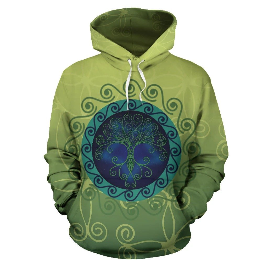 Irish St Patrick's Day Shamrock Celtic Cross Hoodie T-Shirt Sweatshirt Pi020304-Apparel-NM-Hoodie-S-Vibe Cosy™