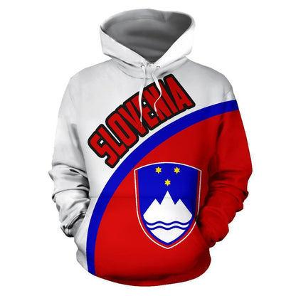 Slovenia Hoodie Wave Flag Color-Apparel-NNK-Hoodie-S-Vibe Cosy™