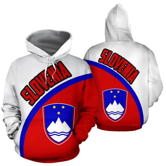Slovenia Hoodie Wave Flag Color-Apparel-NNK-Hoodie-S-Vibe Cosy™