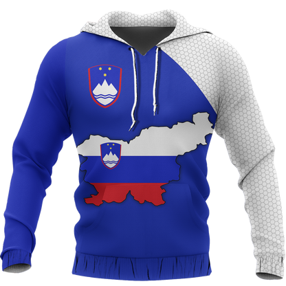 Slovenia Map Special Hoodie-Apparel-NNK-Hoodie-S-Vibe Cosy™