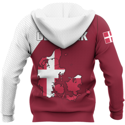 Denmark Map Special Hoodie A5 ZIPNNK 007-Apparel-NNK-Hoodie-S-Vibe Cosy™