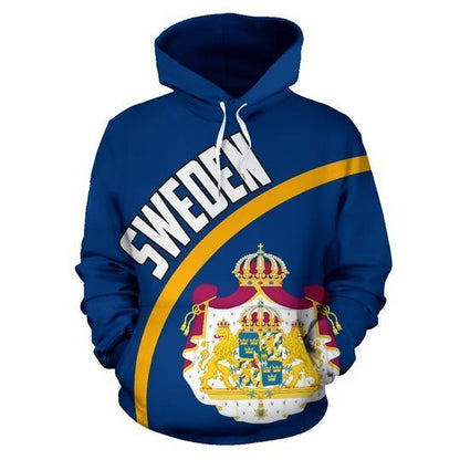 Sweden Hoodie Wave Flag NNK 012-Apparel-NNK-Hoodie-S-Vibe Cosy™