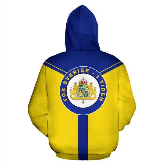 Sweden Rising Pullover Hoodie ZIPNNK 020-Apparel-NNK-Zipped Hoodie-S-Vibe Cosy™
