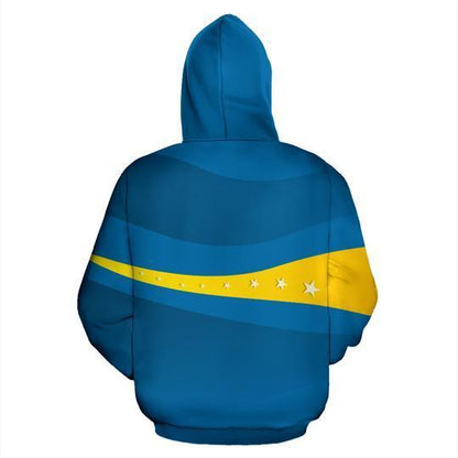 Sverige Wavy Line x Coat of Arms Sweden Hoodie NNK 023-Apparel-NNK-Hoodie-S-Vibe Cosy™