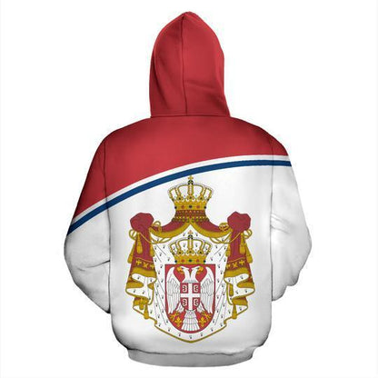 Serbia All Over Hoodie - Curve Version ZIPNNK 025-Apparel-NNK-Hoodie-S-Vibe Cosy™