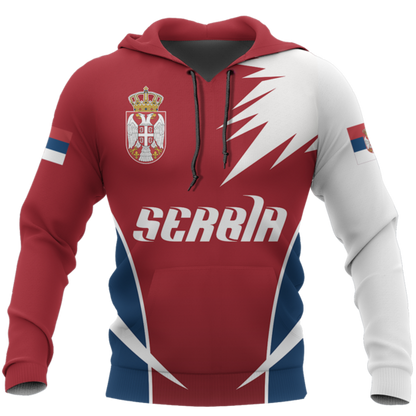 Serbia Active Hoodie ZIPNNK 036-Apparel-NNK-Hoodie-S-Vibe Cosy™