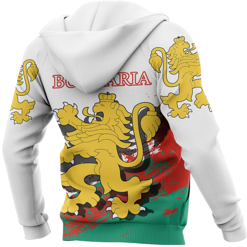 Bulgaria Lion Special Hoodie-Apparel-NNK-Hoodie-S-Vibe Cosy™