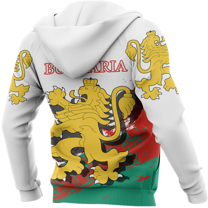 Bulgaria Lion Special Hoodie-Apparel-NNK-Hoodie-S-Vibe Cosy™