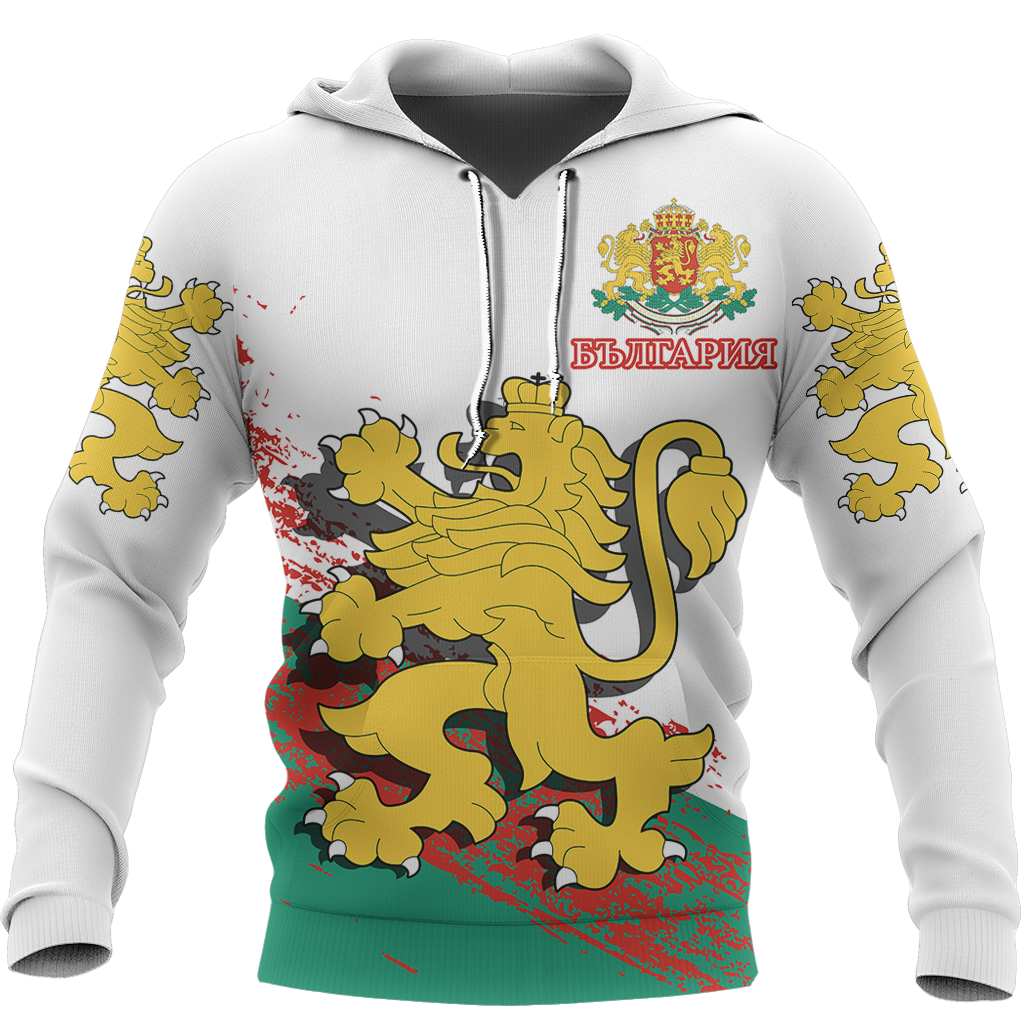 Bulgaria Lion Special Hoodie-Apparel-NNK-Hoodie-S-Vibe Cosy™