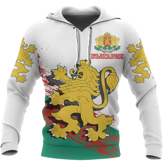 Bulgaria Lion Special Hoodie-Apparel-NNK-Hoodie-S-Vibe Cosy™