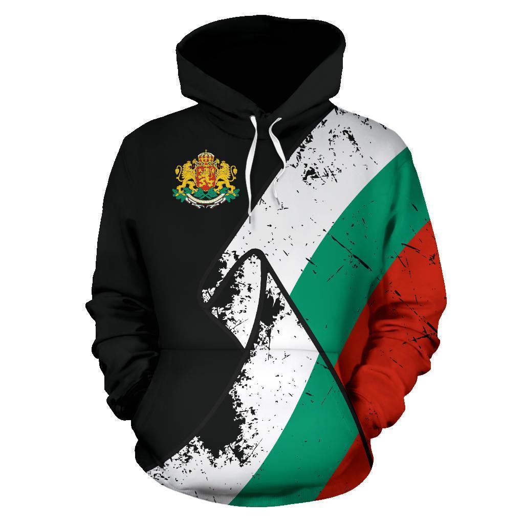 Bulgaria Special Grunge Flag Pullover Hoodie-Apparel-NNK-Hoodie-S-Vibe Cosy™