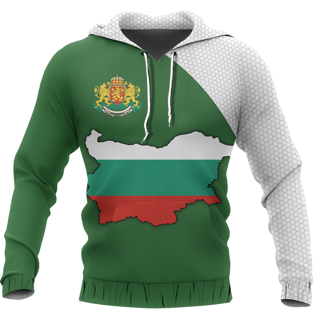 Bulgaria Map Special Hoodie-Apparel-NNK-Hoodie-S-Vibe Cosy™