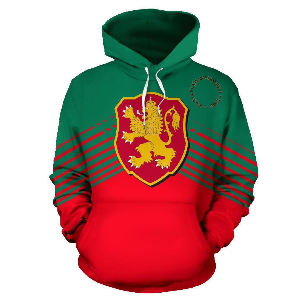 Bulgaria Sport Flag Hoodie-Apparel-NNK-Hoodie-S-Vibe Cosy™