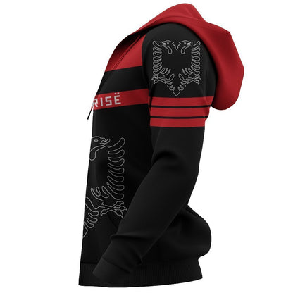 Albania Sport Hoodie NNK 1111-Apparel-NNK-Hoodie-S-Vibe Cosy™