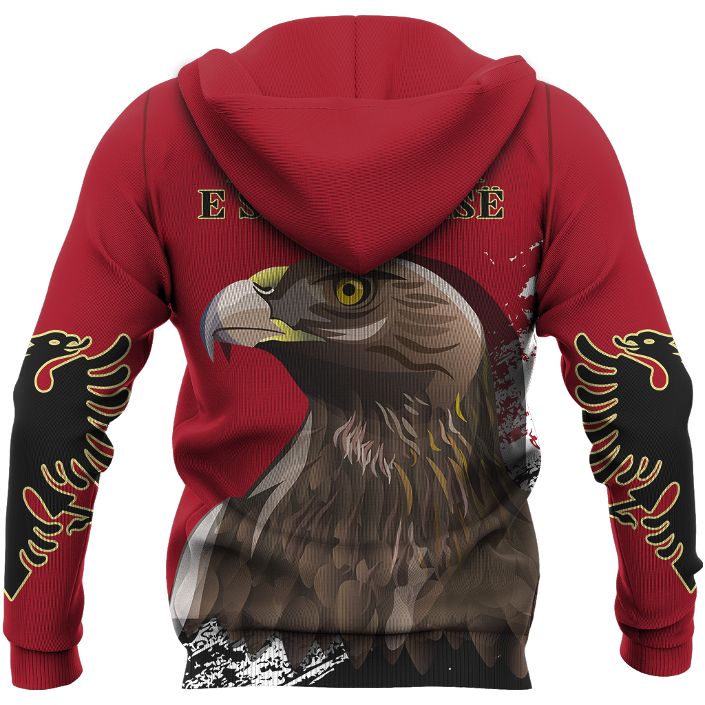 Albania - Golden Eagle Special Hoodie NNK 1131-Apparel-NNK-Hoodie-S-Vibe Cosy™