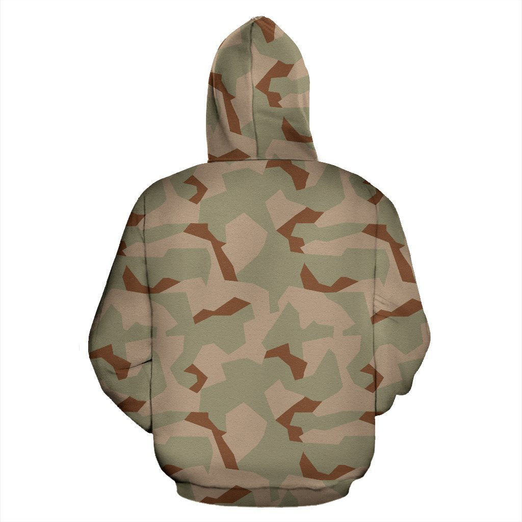 Swedish M90 Desert Camo Hoodie ZIPNNK 114-Apparel-NNK-Hoodie-S-Vibe Cosy™