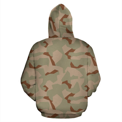 Swedish M90 Desert Camo Hoodie ZIPNNK 114-Apparel-NNK-Hoodie-S-Vibe Cosy™