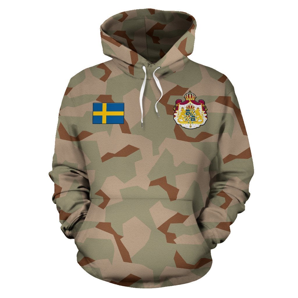 Swedish M90 Desert Camo Hoodie ZIPNNK 114-Apparel-NNK-Hoodie-S-Vibe Cosy™