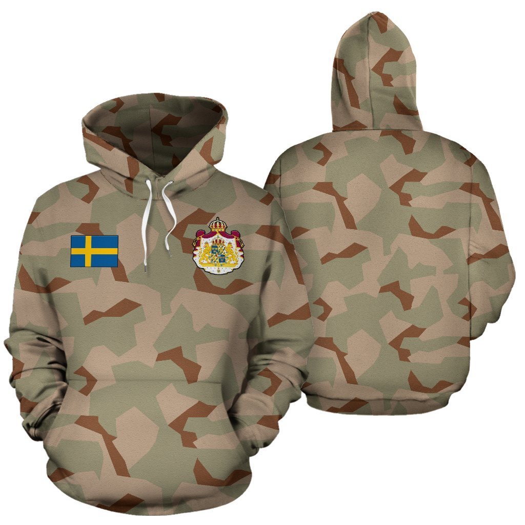 Swedish M90 Desert Camo Hoodie ZIPNNK 114-Apparel-NNK-Hoodie-S-Vibe Cosy™