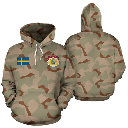 Swedish M90 Desert Camo Hoodie ZIPNNK 114-Apparel-NNK-Hoodie-S-Vibe Cosy™