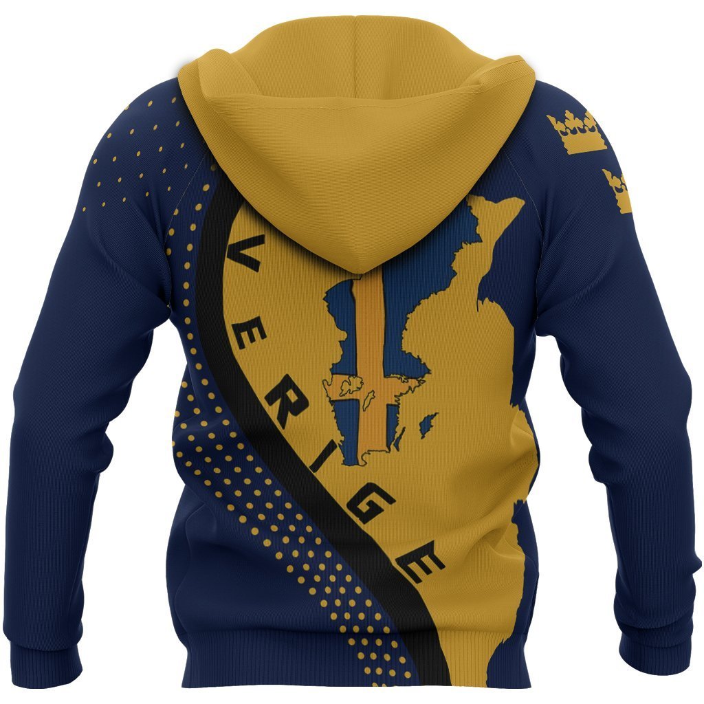 NNK115 Sweden Map Hoodie Generation II-Apparel-NNK-Hoodie-S-Vibe Cosy™