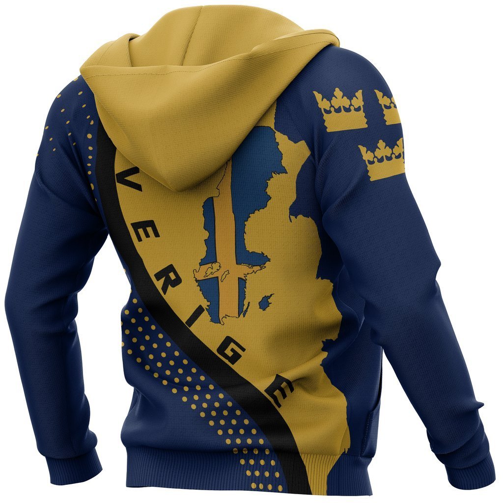 NNK115 Sweden Map Hoodie Generation II-Apparel-NNK-Hoodie-S-Vibe Cosy™