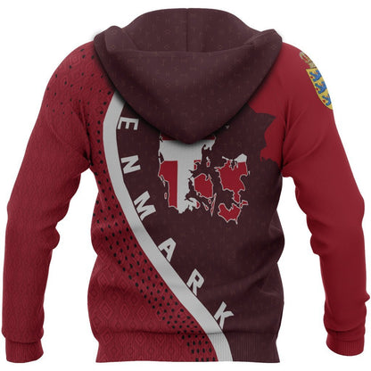 Denmark Map Hoodie Generation NNK 130-Apparel-NNK-Hoodie-S-Vibe Cosy™
