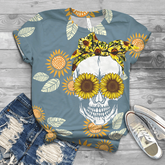 Hippie Skull Flower NNK 225-Apparel-NNK-Hoodie-S-Vibe Cosy™