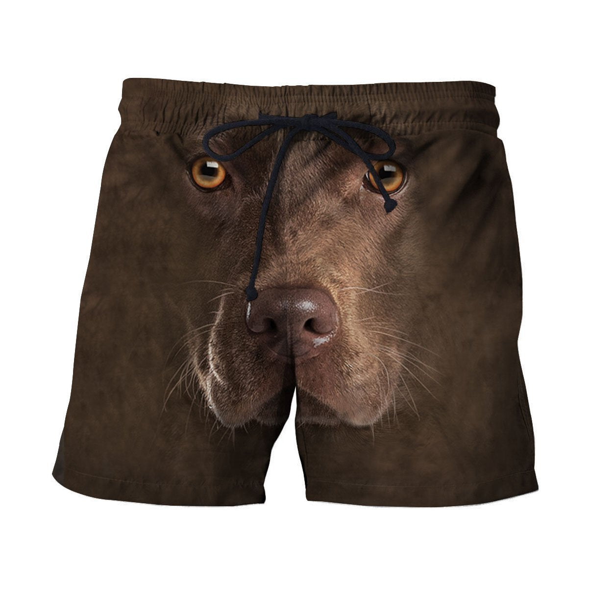 3D All Over Print Chocolate Labrador Face-Apparel-NTT-SHORTS-S-Vibe Cosy™