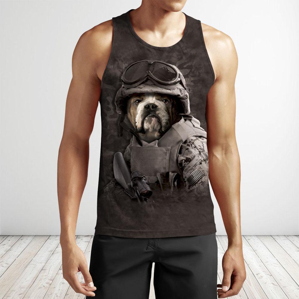 3D All Over Print Combat Sam-Apparel-NTT-Tank Top-S-Vibe Cosy™