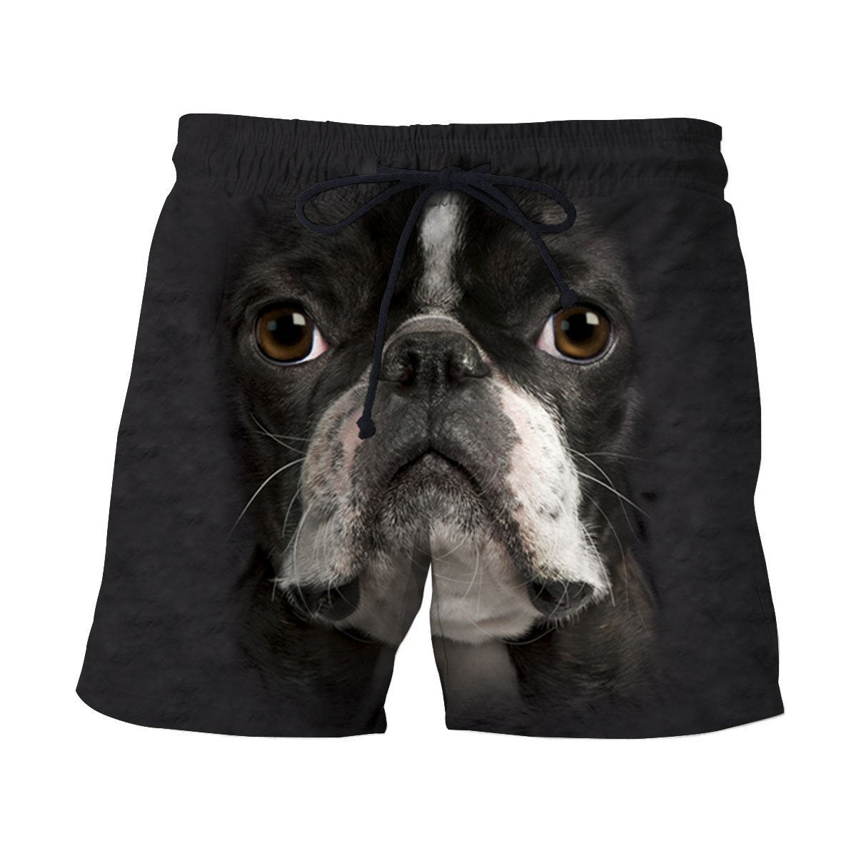 3D All Over Print Boston Terrier Face-Apparel-NTT-SHORTS-S-Vibe Cosy™
