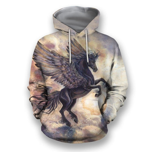 3D All Over Print Dark Unicorn-Apparel-NTT-Hoodie-S-Vibe Cosy™