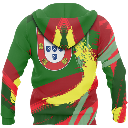 Portugal Athletic Spirit Pullover Hoodie NVD1030-Apparel-Dung Van-Hoodie-S-Vibe Cosy™