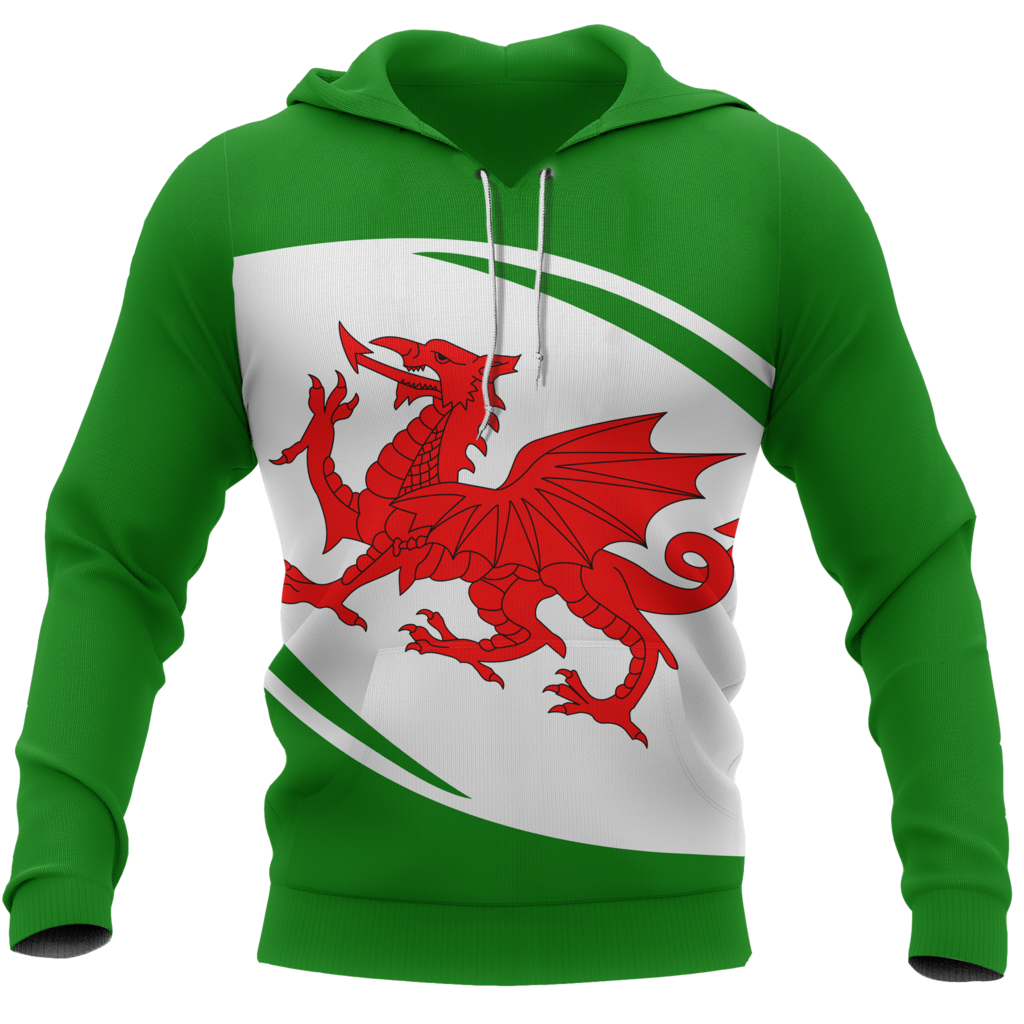 Wales Flag Ellipse Style PL-Apparel-PL8386-Hoodie-S-Vibe Cosy™
