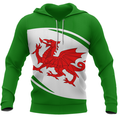 Wales Flag Ellipse Style PL-Apparel-PL8386-Hoodie-S-Vibe Cosy™