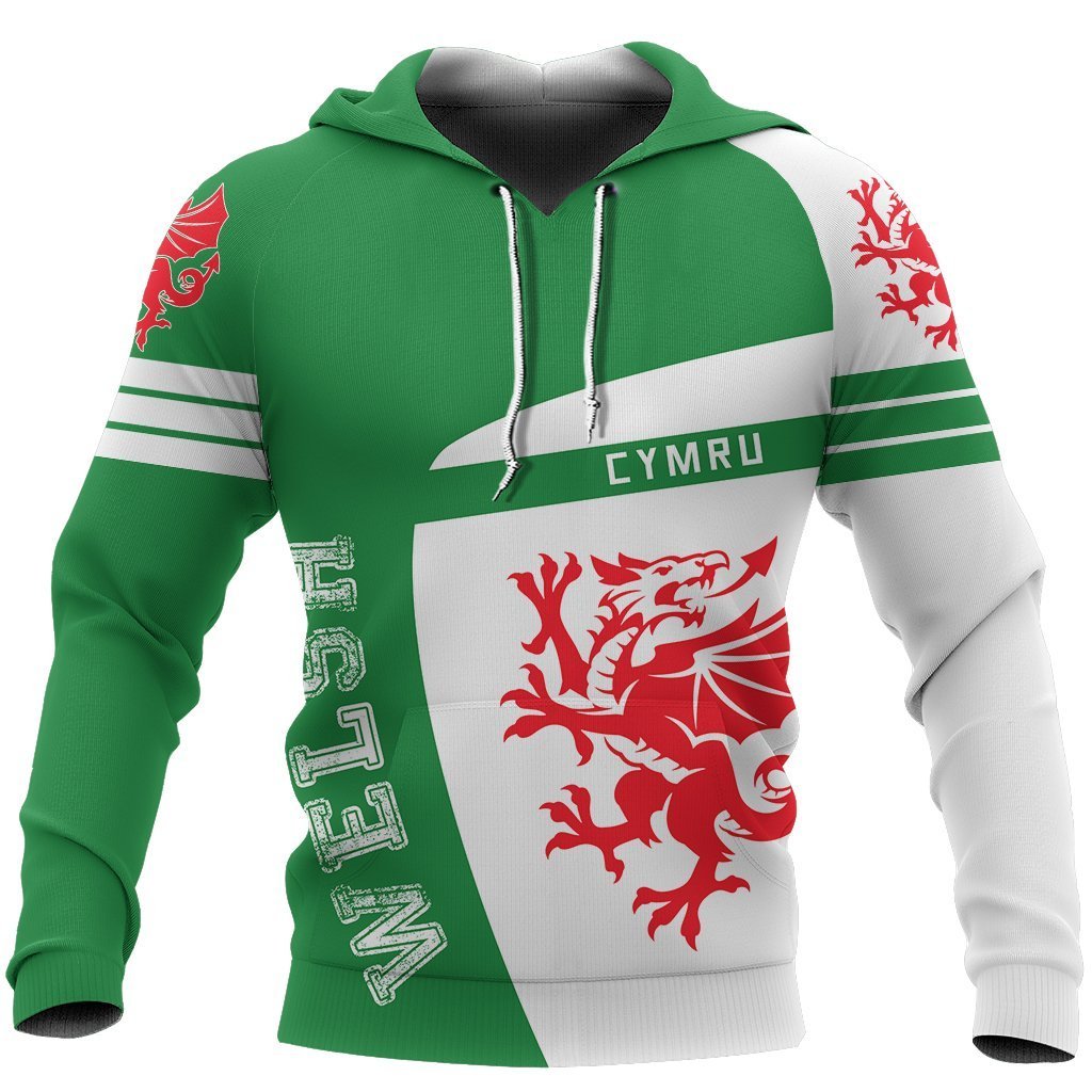 Wales Sport Hoodie - Premium Style NVD1063-Apparel-Dung Van-Hoodie-S-Vibe Cosy™